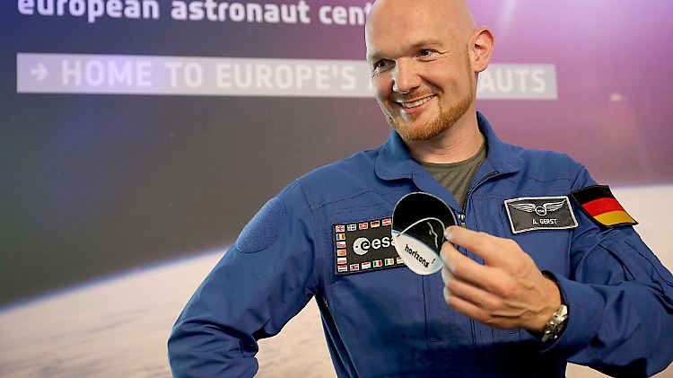 Alexander Gerst startet mit der "Horizons"-Mission im April 2018 erneut ins All.