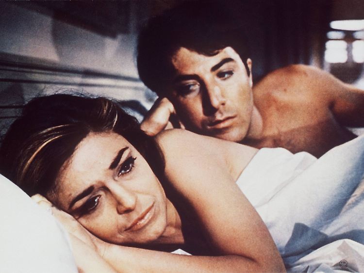 Here's to you, Mrs. Robinson ... Mit "Die Reifeprüfung" feierte Dustin Hoffman einen seiner frühen Erfolge.