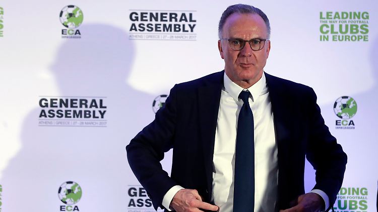 "Wir müssen auch die nächste Generation an der Spitze vorbereiten": Karl-Heinz Rummenigge.