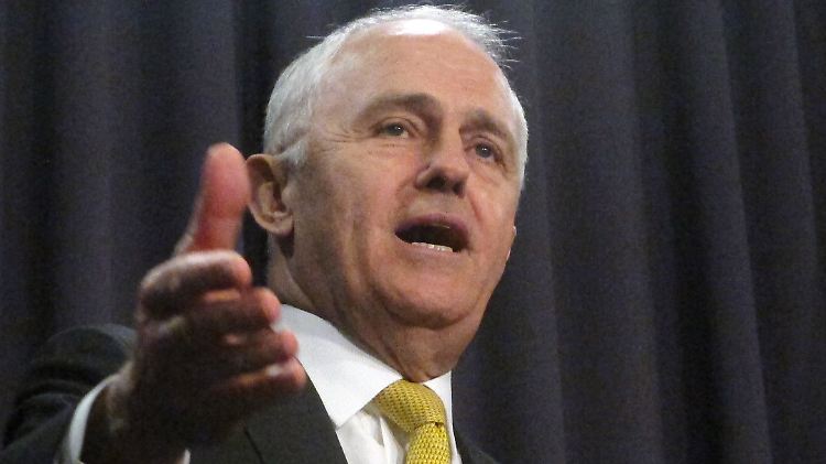 Malcolm Turnbull sieht sein Land im Kriegsfall in der Pflicht.