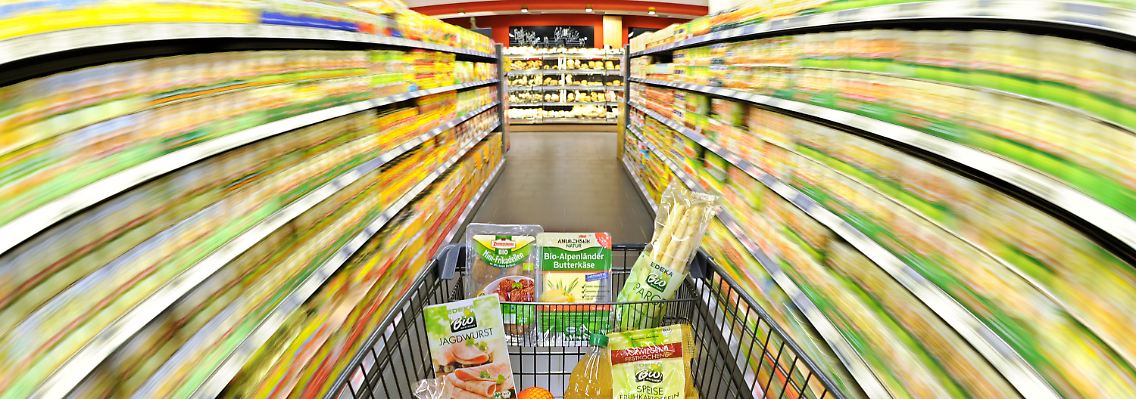 Nahrungsmittel waren im Juli ein wichtiger Faktor für den Anstieg der Inflation.