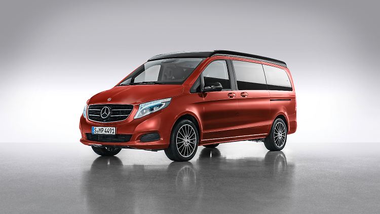 Den Mercedes Marco Polo Horizon gibt es jetzt in "Hyazinthrot metallic".