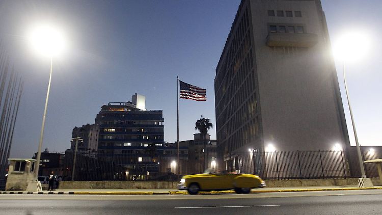 Die US-Botschaft in der kubanischen Hauptstadt Havanna ist seit August 2015 wieder geöffnet.