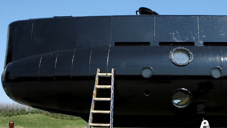 Dieses private U-Boot ist gesunken.