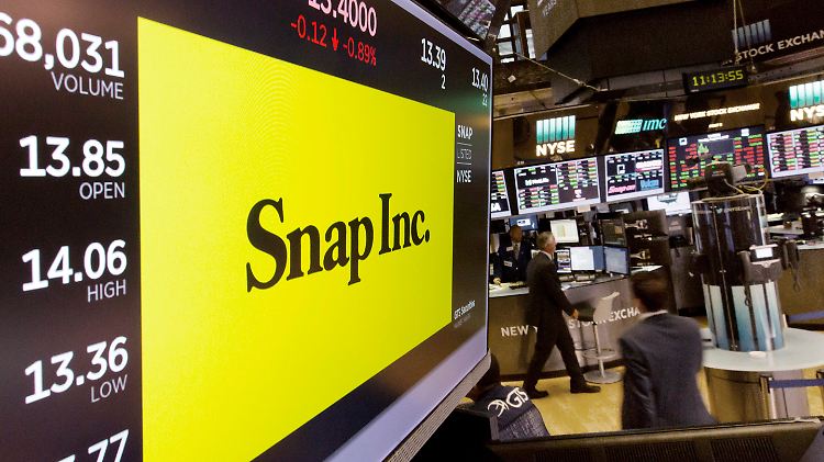 Snap konnte seine Anleger zum Start ins Wochenende nicht begeistern.