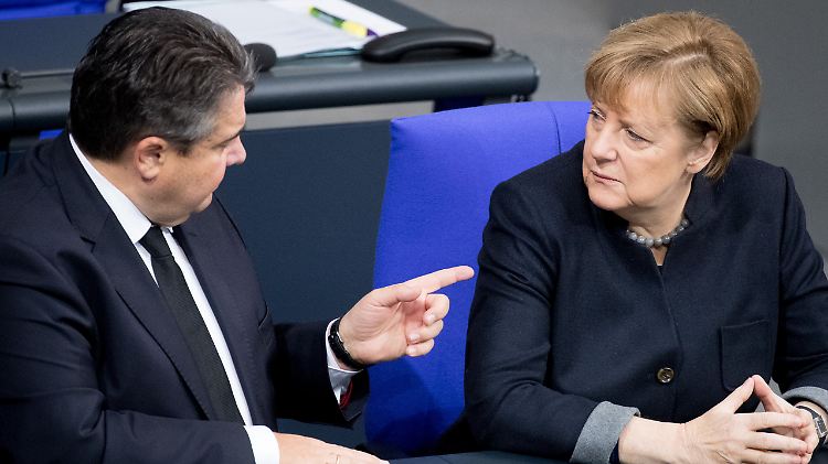 Gabriel macht Merkel Vorwürfe.