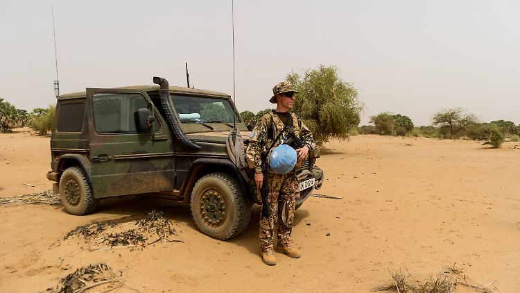 Auch Bundeswehrsoldaten beteiligen sich an den UN-Einsätzen in Mali.