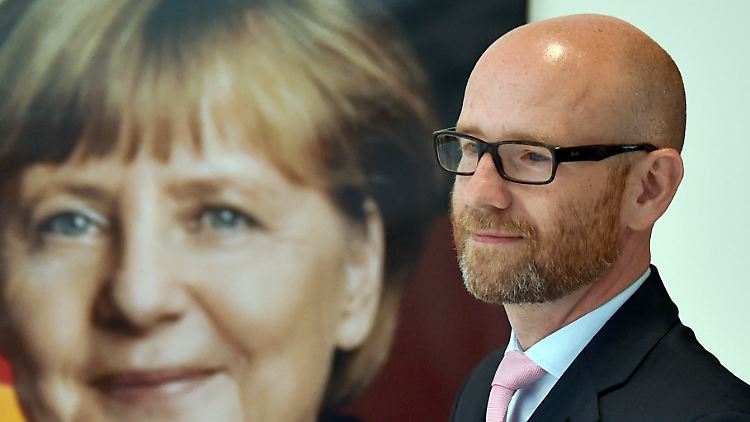 Die Kanzlerin und ihr General: Peter Tauber brachte die CDU wieder auf Kurs.