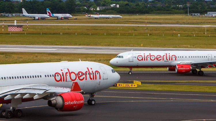 Die Air-Berlin-Flugzeuge fliegen weiter - trotz Insolvenz.