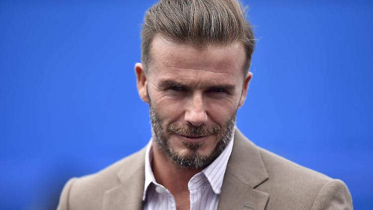 Was macht man nicht alles für die lieben Kleinen? David Beckham.