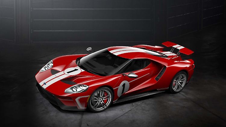 Das Sondermodell des Ford GT ehrt die Le-Mans-Sieger von 1967.