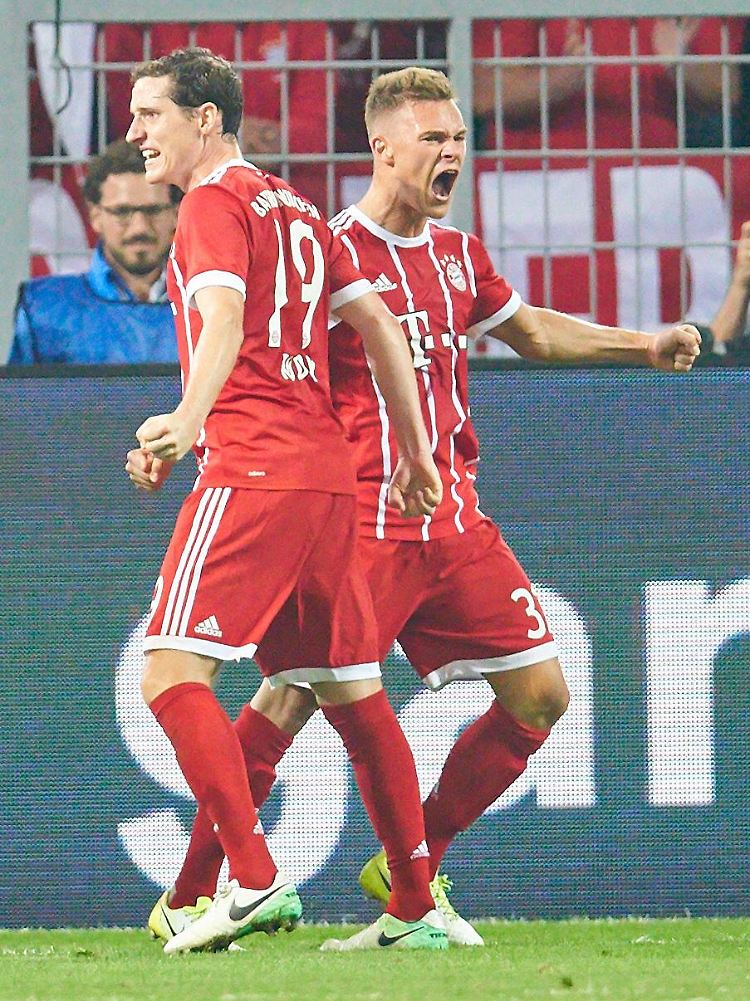Sebastian Rudy und Joshua Kimmich spielen jetzt zusammen beim FC Bayern.