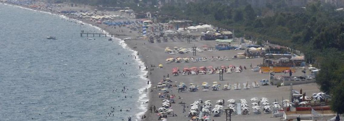 Strand vor Antalya.