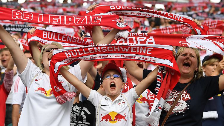 Bereit für Champions-League-Großtaten: die selbstironischen Fans von RB Leipzig.