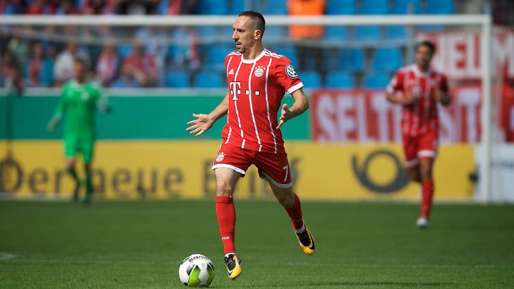 Allein auf weiter Flur: Franck Ribery und sein FC Bayern in Sachen Sponsoreneinnahmen.