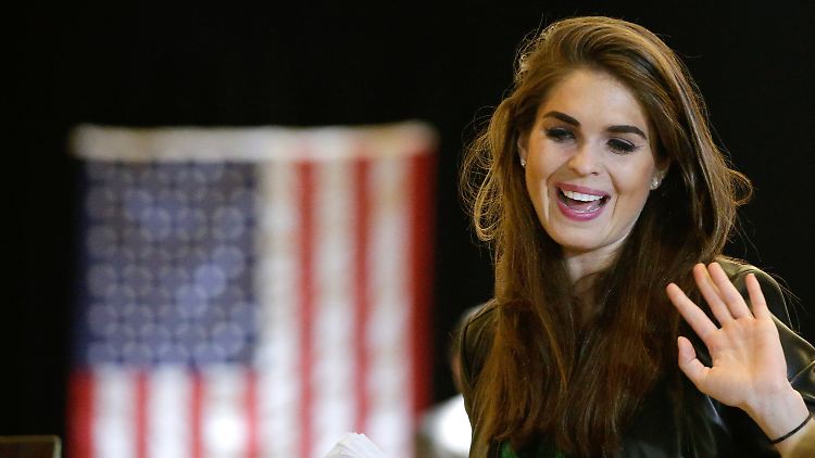 Hope Hicks arbeitet schon seit geraumer Zeit für Donald Trump.
