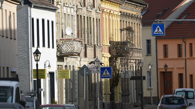 Das Örtchen Kremmen in Brandenburg.