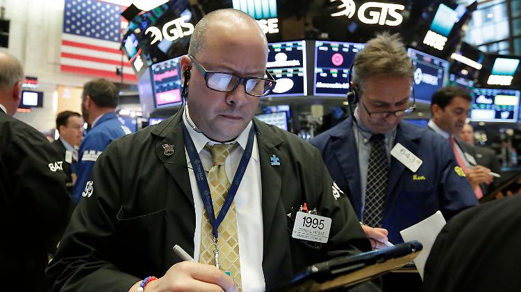 Schlechte Stimmung an der New Yorker Wall Street.
