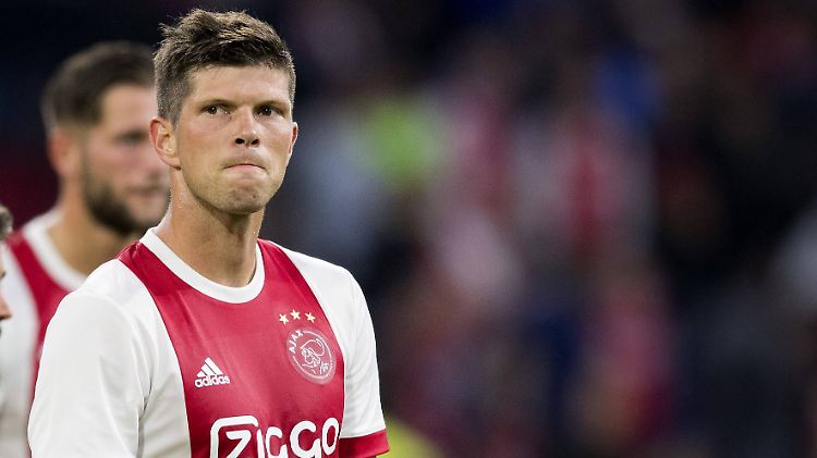 Ajax´ Klaas Jan Huntelaar nach der 0:1-Niederlage gegen Rosenborg Trondheim.