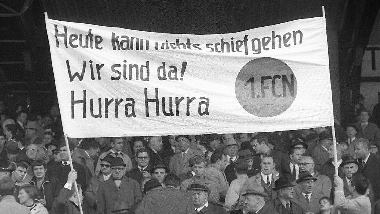 Herrlich harmlos: Fanplakate in der Saison 1967/68.