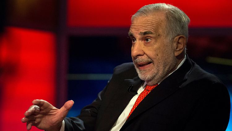 Trumps Berater Carl Icahn wirft das Handtuch.