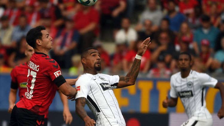 Spannend, aber nicht hochklassig war die Nullnummer zwischen Freiburg und Frankfurt. Daran konnte auch Rückkehrer Kevin-Prince Boateng nichts ändern.