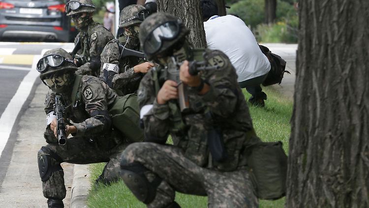 Wie in jedem Jahr (hier 2016) beginnen die USA und Südkorea nun ihr gemeinsames Manöver.