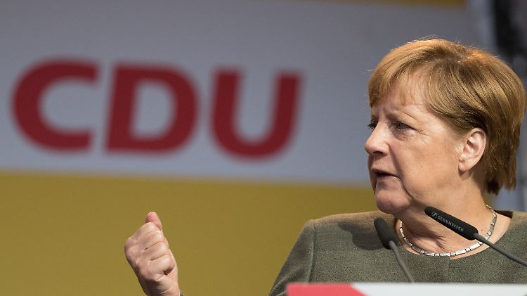 Angela Merkel im Wahlkampf - verwischten dabei die Grenzen zwischen Partei und Kanzleramt?