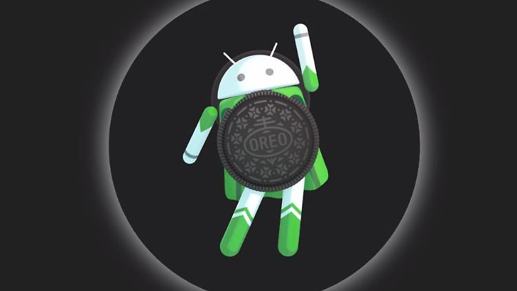 Der Keks ist die schwarze Sonne: So präsentiert Google Android 8.0 Oreo.
