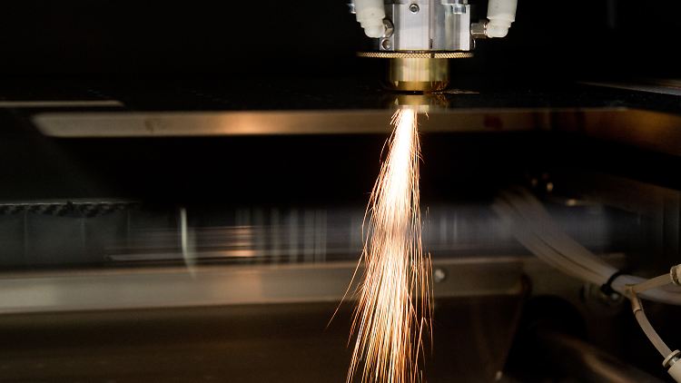 Hochpräzisionslaser des Laser-Maschinenbauers LPKF.