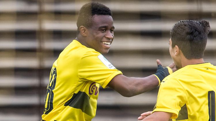 Bald deutscher Junioren-Nationalspieler: Youssoufa Moukoko.