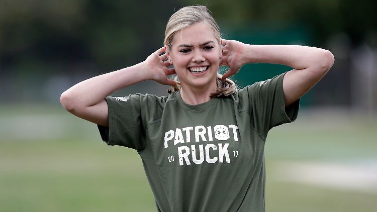 "Es war ein wirklich hartes Training": Kate Upton.
