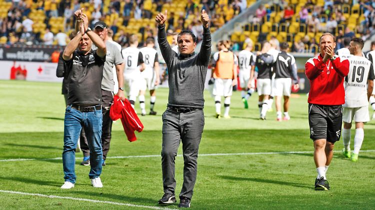 Sandhausen-Coach Kenan Kocak ist stolz auf das Dorfklub-Image seines Vereins.