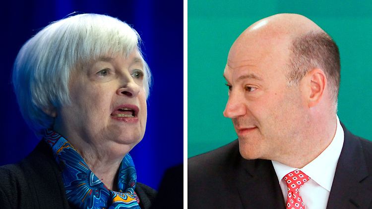 Ex-Goldman-Manager Gary Cohn gilt neben der bisherigen US-Notenbank-Chefin Janet Yellen als Top-Anwärter.