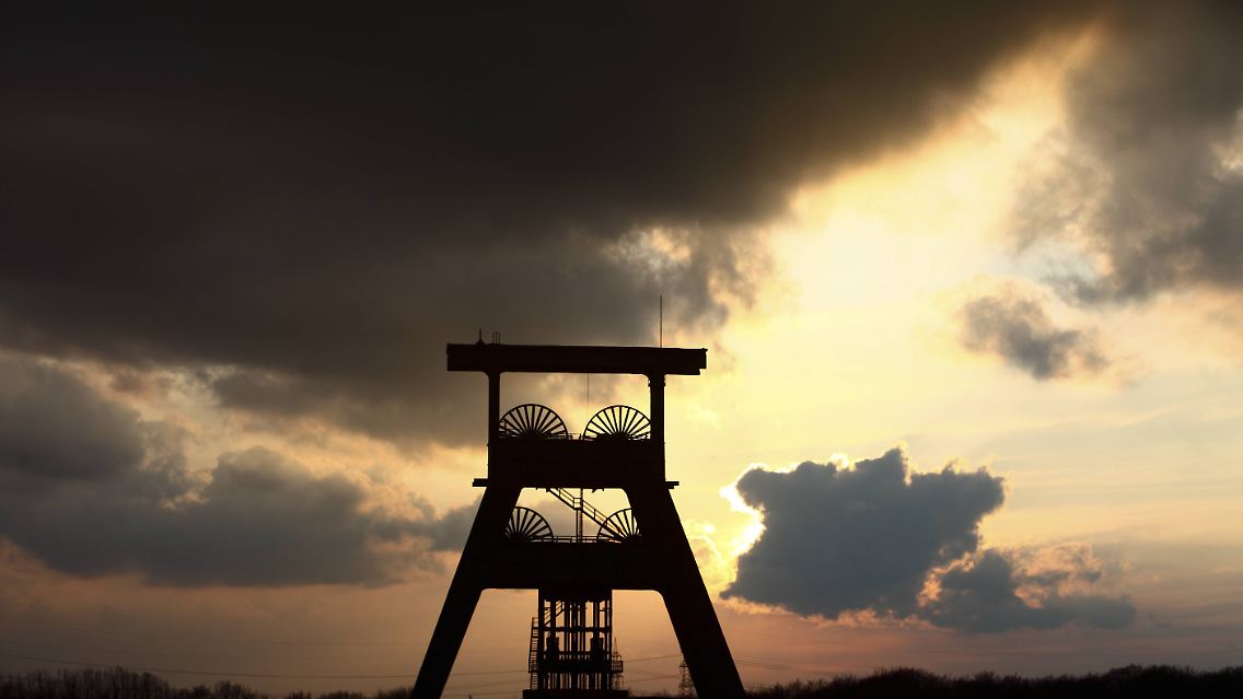 Die Zeche Ewald in Herten.