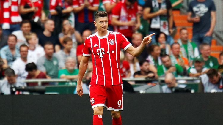 Er war's: Robert Lewandowski.