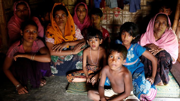 Ronhingya-Flüchtlinge in Bangladesch.