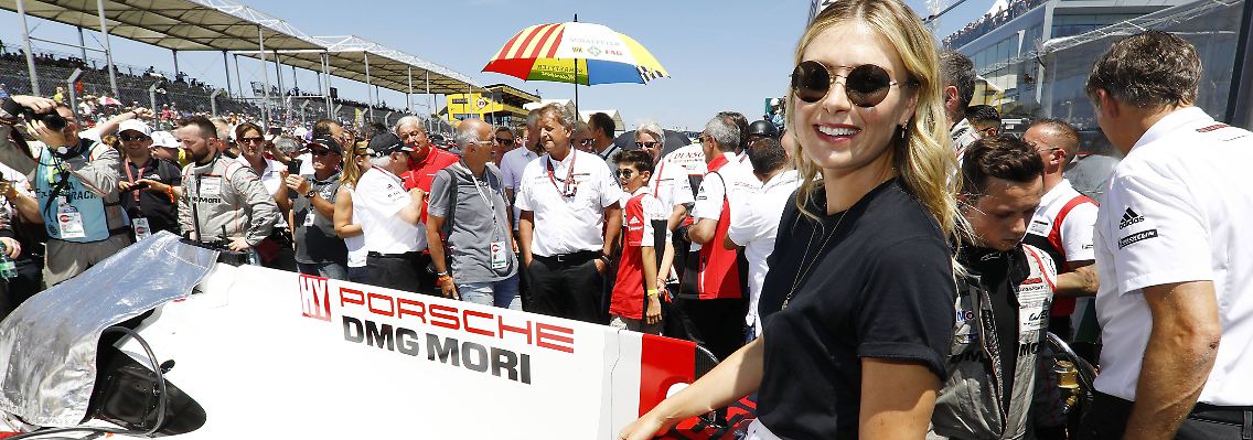 Maria Scharapowa hat ihre Pause sinnvoll genutzt und mal in andere Sportarten reingeschnuppert.