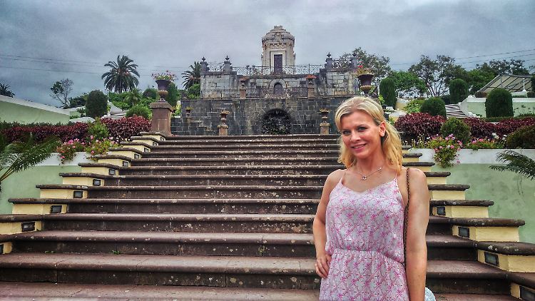 Eva Habermann unterwegs auf Teneriffa.