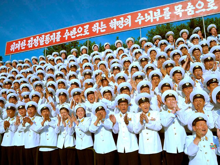 Zur See sind die Nordkoreaner zahlenmäßig überlegen.
