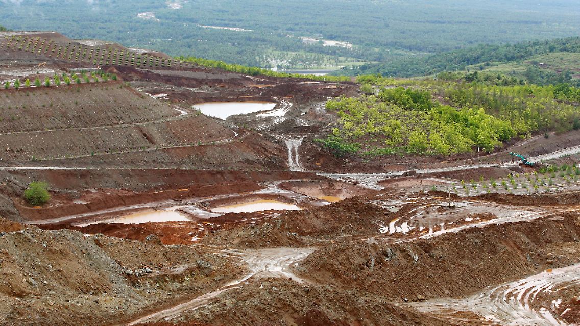 Nickel-Minen richten große Schäden an in den Philippinen. Mehrere wurden zuletzt geschlossen.