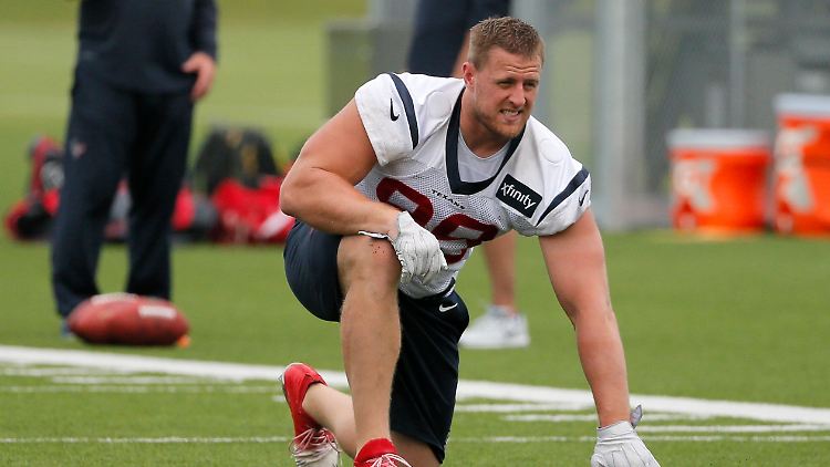 J.J. Watt ruft zu Spenden auf - er kann vorerst nicht in seine Heimat zurück.