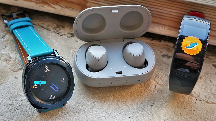 Gear Sport, IconX 2018 und Gear Fit2 Pro: Samsung mag's sportlich. 