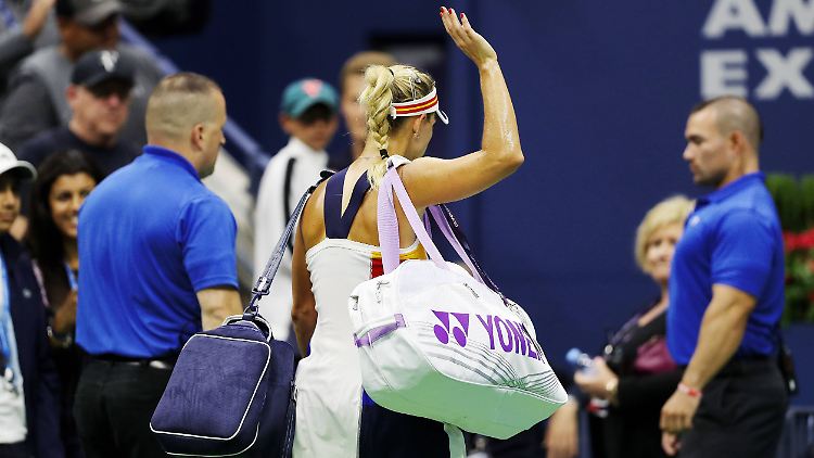 Das war's: Angelique Kerber.
