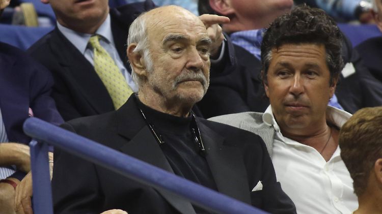 Ein ganz besonderer Gast bei den US Open: Sean Connery.