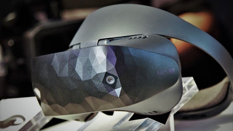 Futuristisch: So sieht Asus' Mixed-Reality-Headset aus.