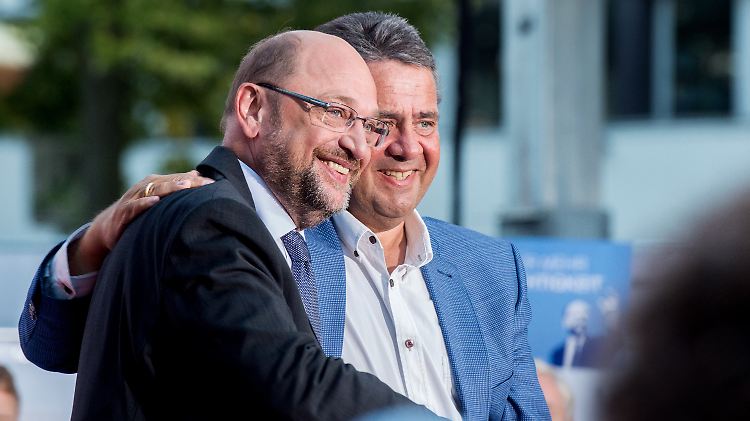Wird das noch was mit dem Wahlsieg? Außenminister Gabriel hat da ganz offenbar Zweifel.