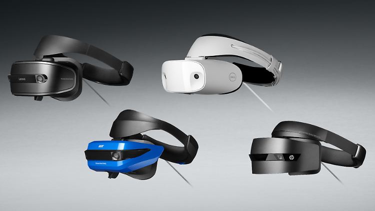 Mehrere Hersteller präsentieren bereits Brillen für die "Mixed-Reality-Plattform".