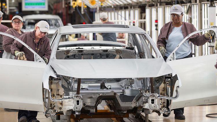 Volkswagen produziert in den USA in einem Werk in Tennessee.