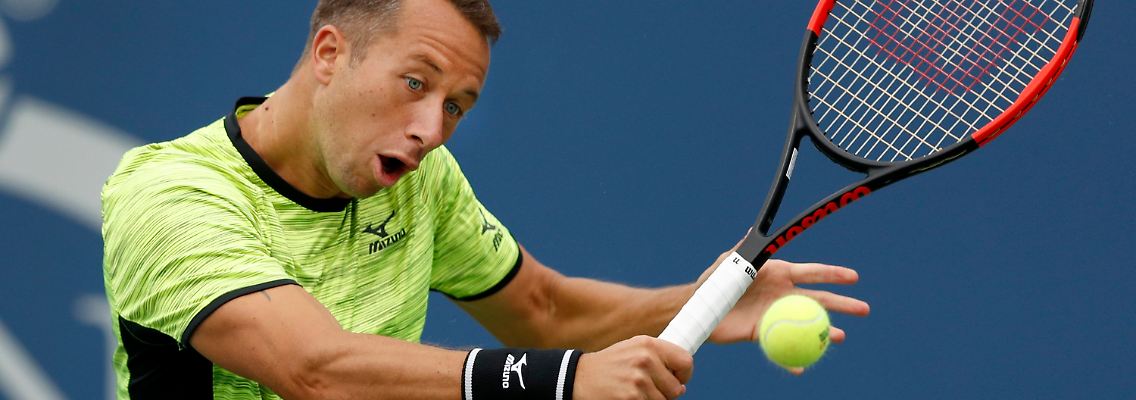 Kohlschreiber ist weiter - jetzt könnte es gegen Federer gehen.